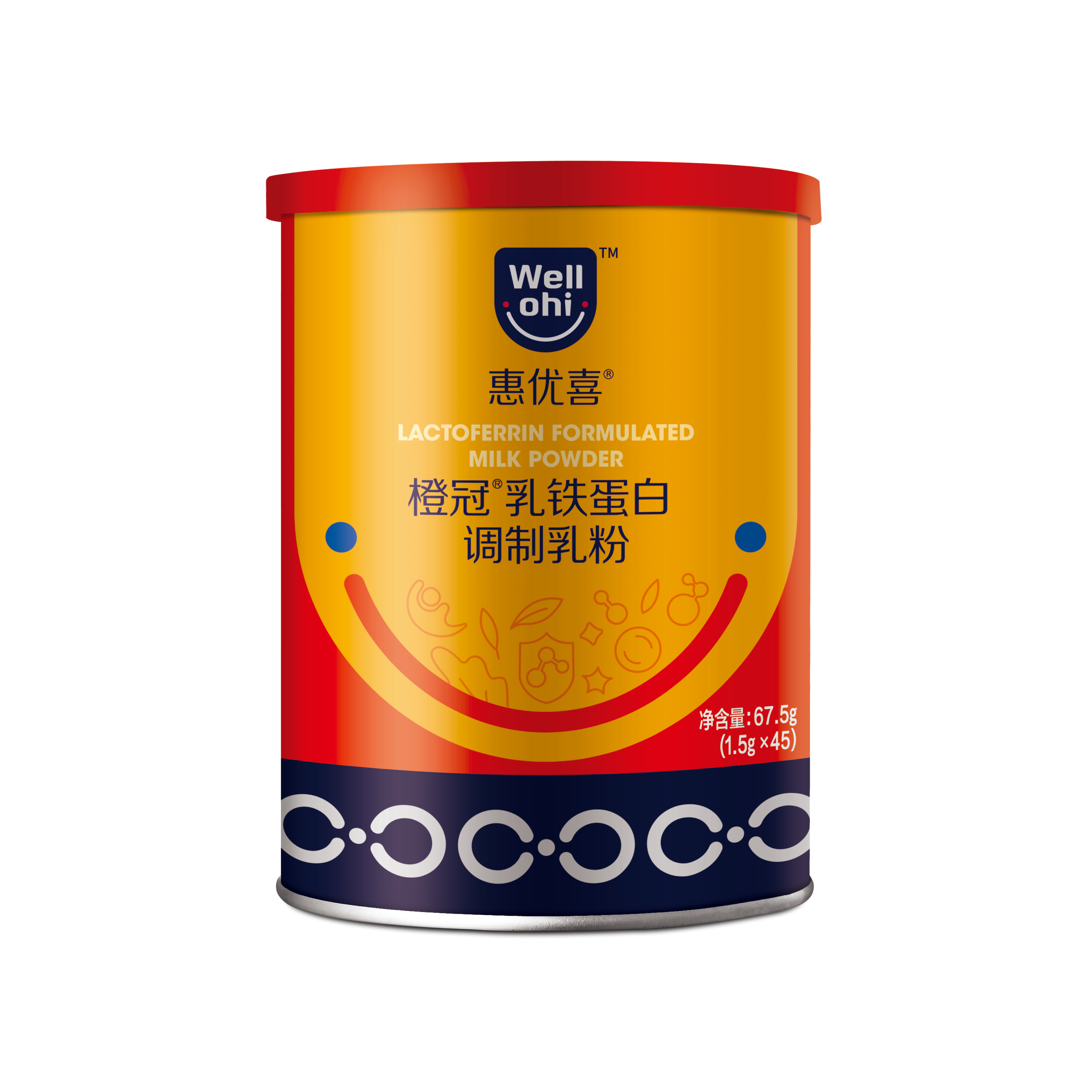橙冠®乳铁卵白调制乳粉